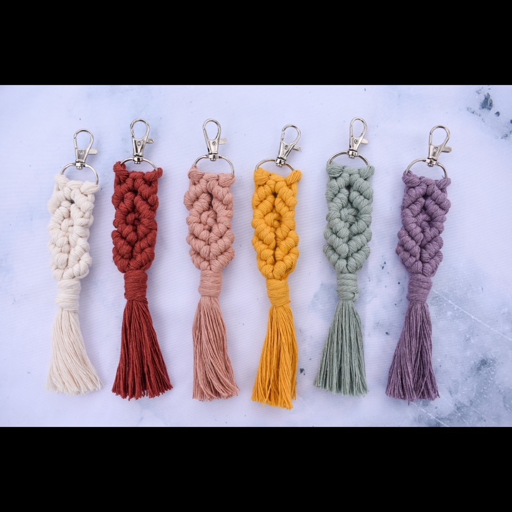 Keychains macramé keychains - Picture 5 of 7